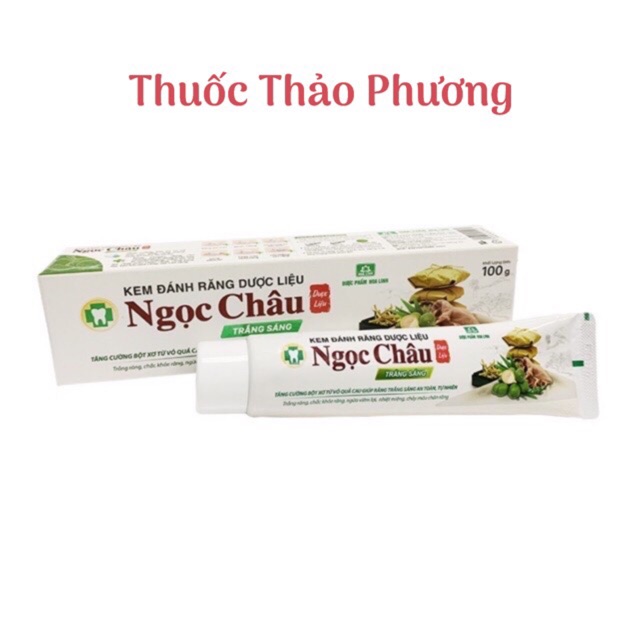 Kem Đánh Răng Ngọc Châu Trắng Sáng