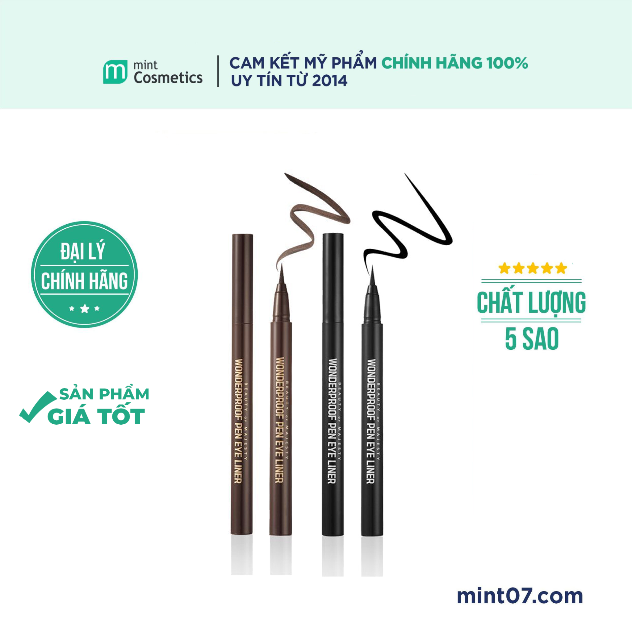 Chì Kẻ Mắt Nước Bom Wonderproof Pen Eye Liner