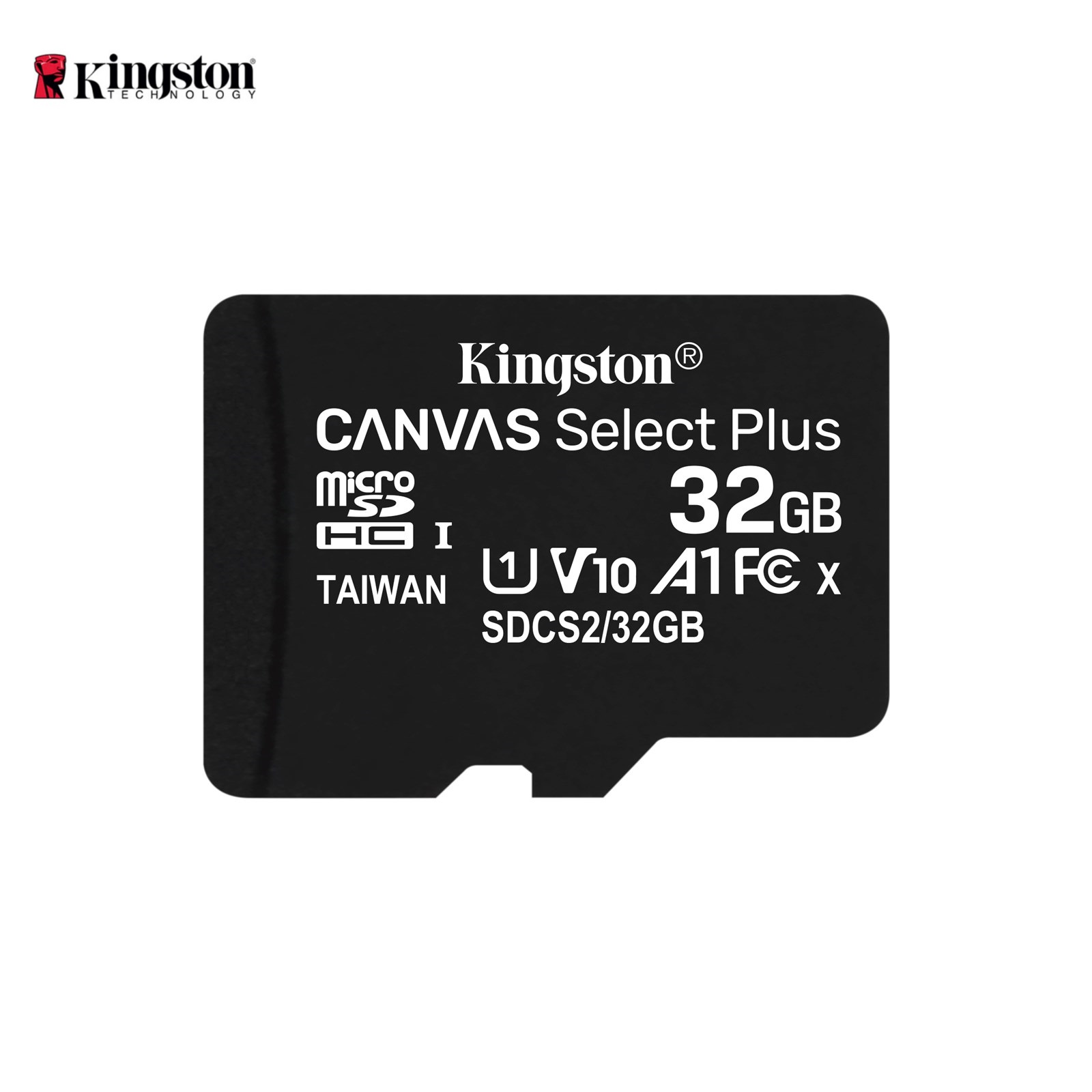 Thẻ nhớ MicroSD KINGSTON Canvas Select Plus 32GB, Tốc độ UHS-I Class 10 lên đến 100 MB/s - Hãng Phân Phối Chính Thức