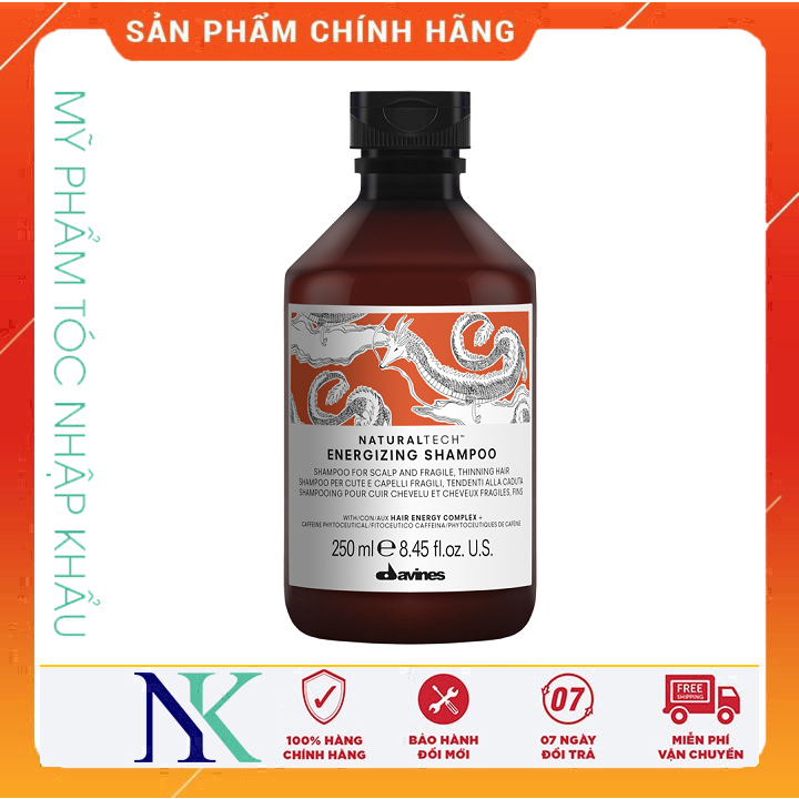 Dầu Gội Chống Rụng Tóc Davines Energizing Shampoo 250Ml