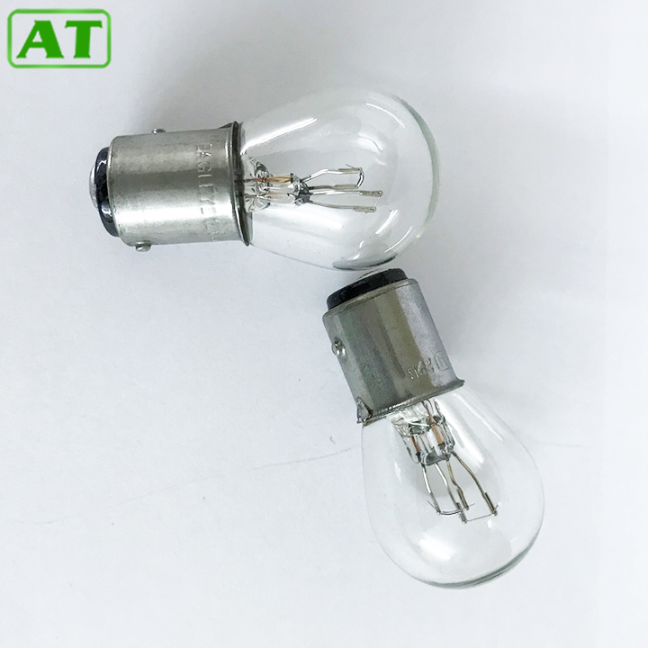 Hộp 10 Bóng Đèn Phanh Ô Tô Đèn Hậu 2 Tóc 24V-21/5W  Auto Tech