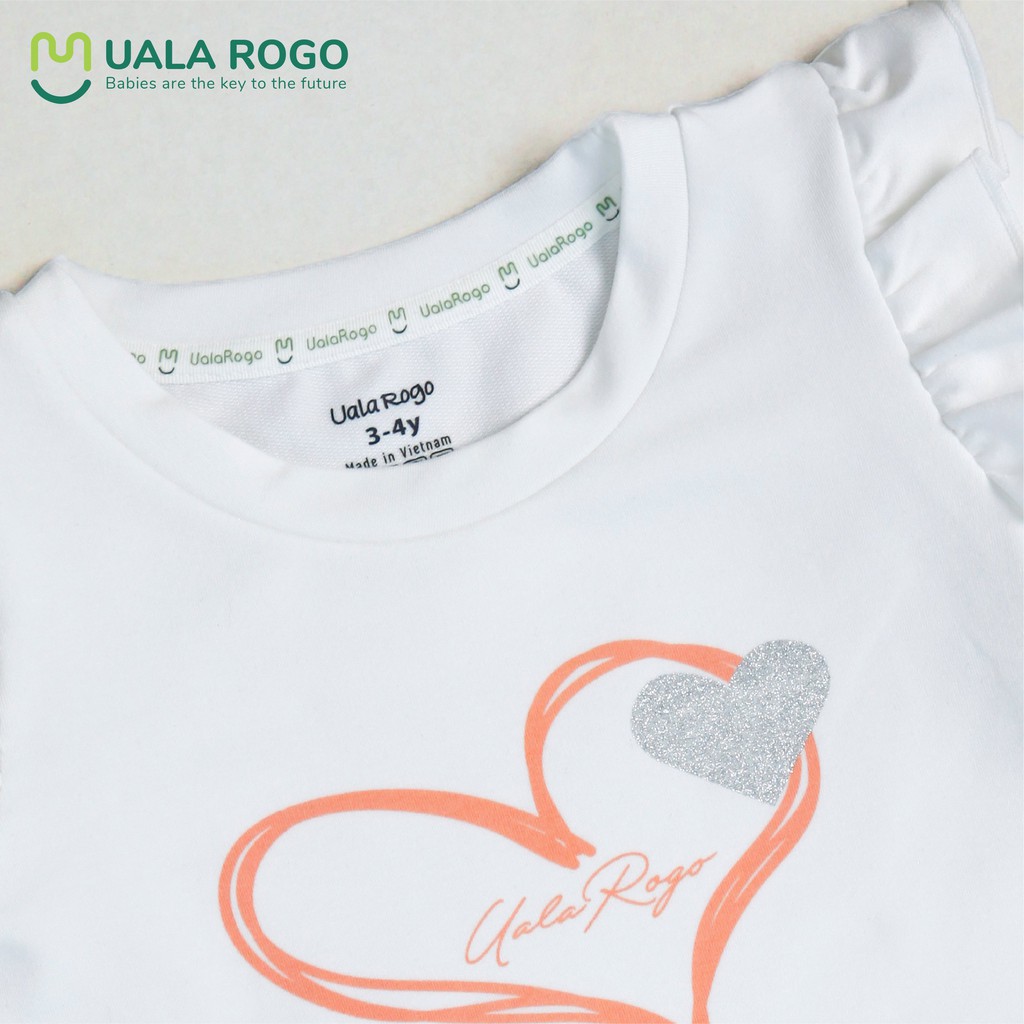 Bộ bé gái dài tay bèo Uala Rogo