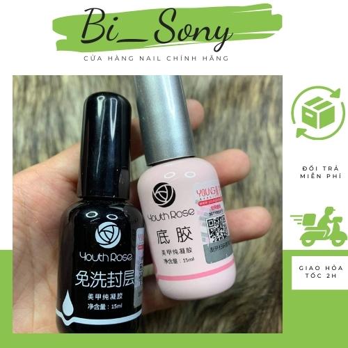{HOẢ TỐC} Base top cứng móng hoa hồng chính hãng loại 1.