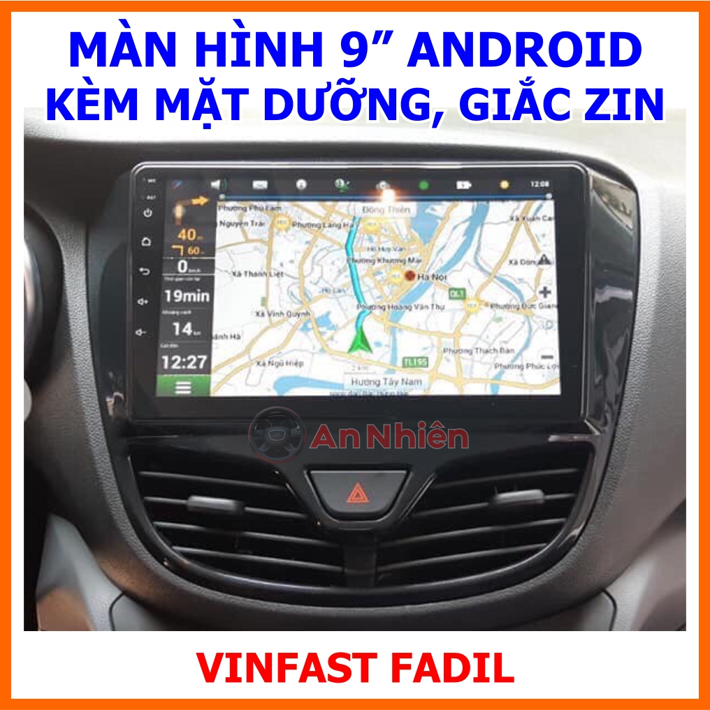 [Kho Hải Phòng] Màn Hình Android 9 inch Zin Cho Xe FADIL - Có GPS Bằng NaviTel, điều khiển giọng nói, điều khiển vô lăng, Xem Camera Lùi - Đầu DVD Android Có Tiếng Việt