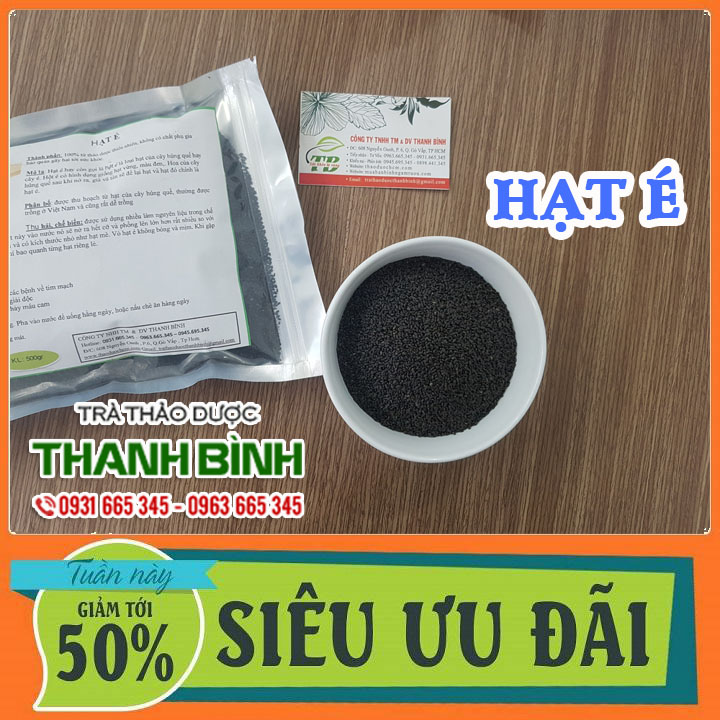 Hạt é loại 1 500g hàng cty - đông y thanh bình