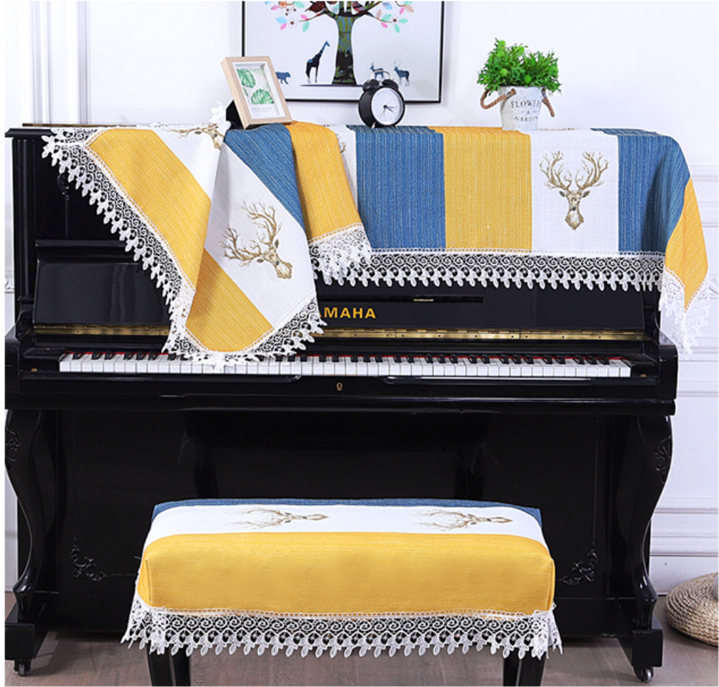 Khăn phủ đàn piano sang trọng thanh lịch