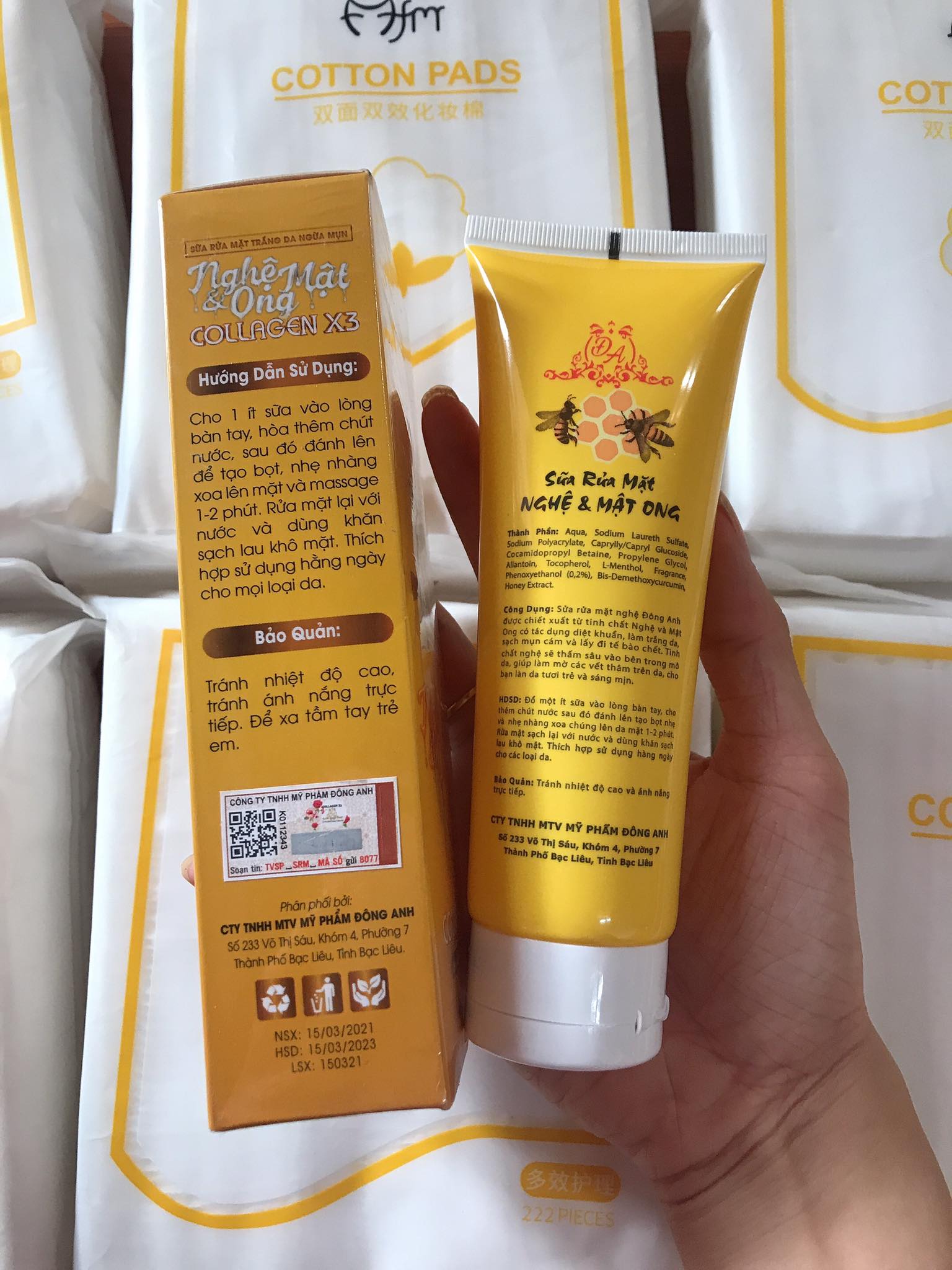 Sữa Rửa Mặt Collagen X3