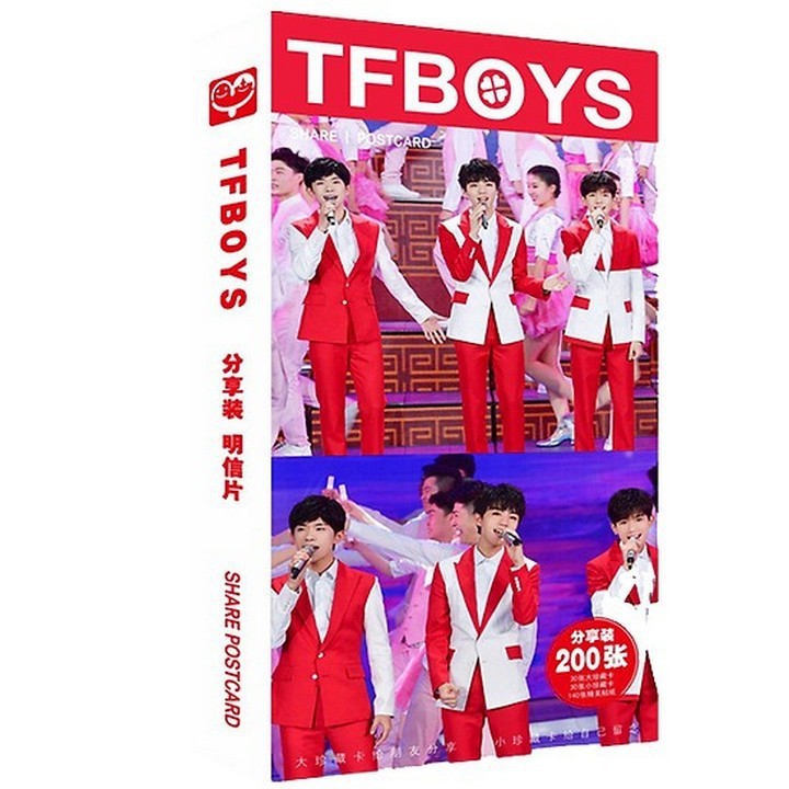 Hộp ảnh postcard TFBOYS