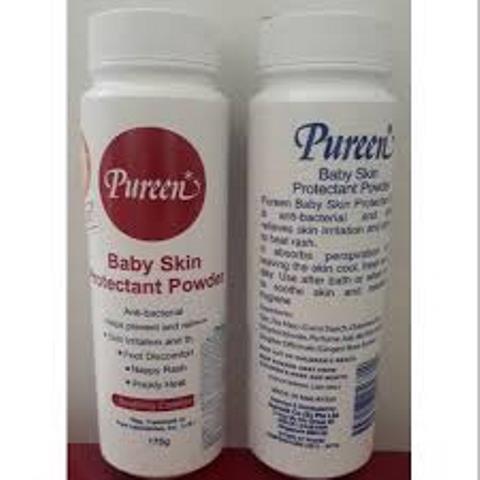 Phấn thơm dịu nhẹ Pureen  175g Xanh
