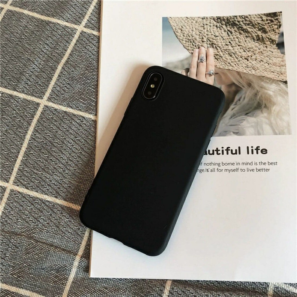 Ốp lưng Xiaomi Redmi Note 9,Note 9s,Note 9 Pro,Mi Note 10 Lite,Note 8,Note 8 Pro,Note 7 Pro,Note 5,Note 5 Pro,Note 6 Pro,A3 Dẻo đen-X47