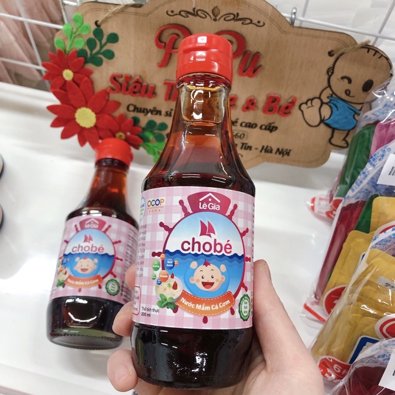 Nước Mắm Ăn Dặm 60Ml Lê Gia Cho Bé