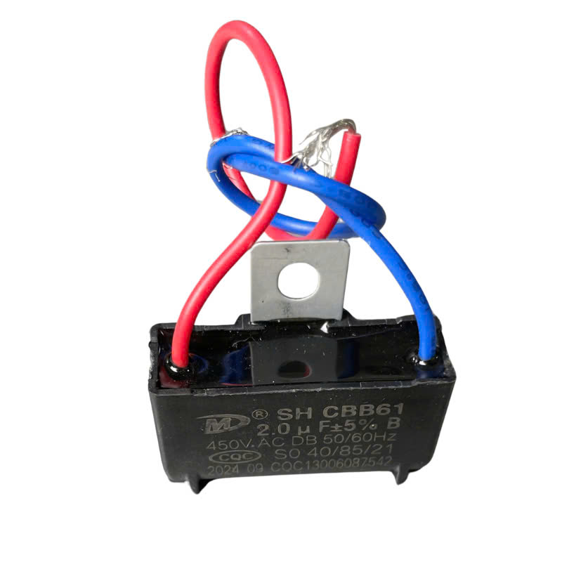 Tụ kapa - 2.0µF ±5%, 450V AC trong các mạch điện quạt, máy bơm nước, và các thiết bị công nghiệp - LinhKien HD