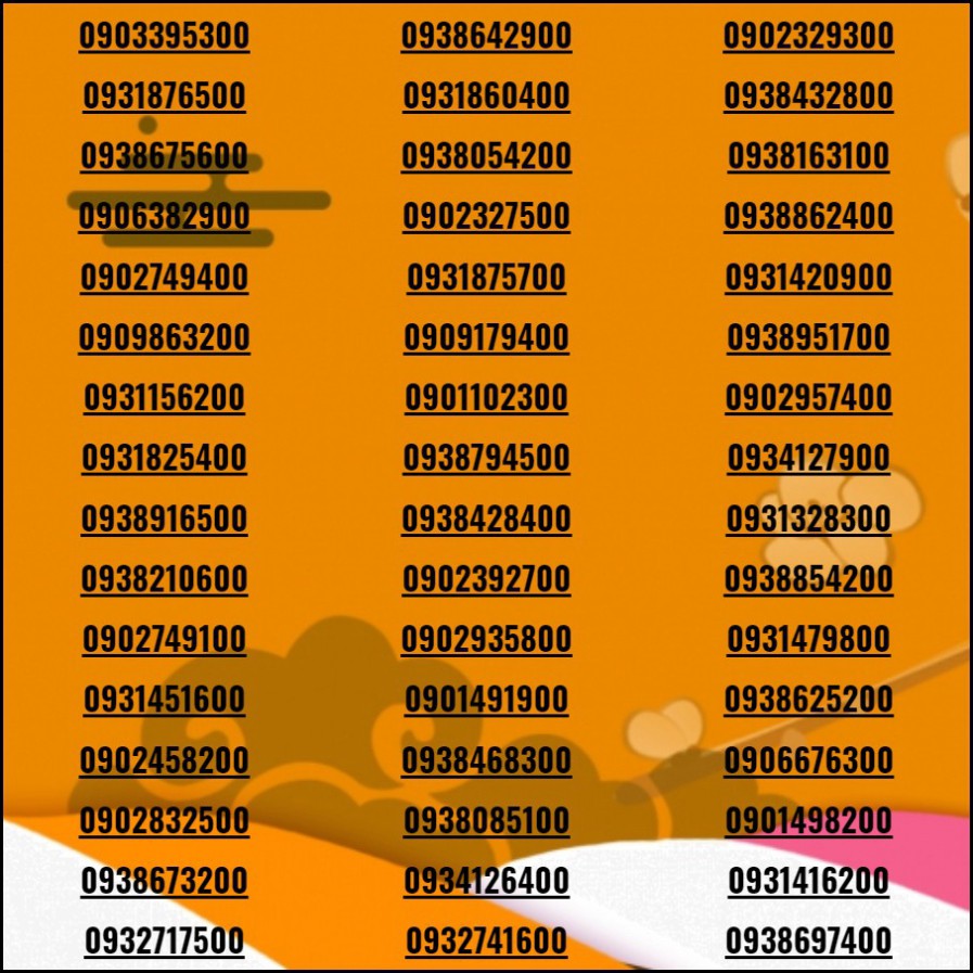 [HCM][Đồng giá] Sim Số mobi đẹp