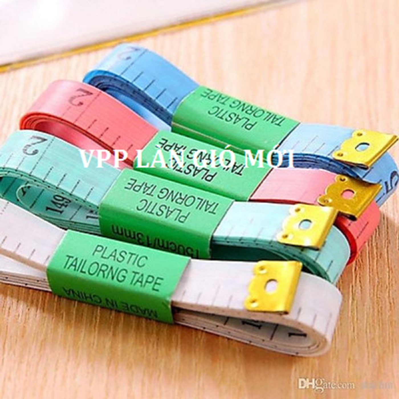 Thước Dây Mềm  Đo Vòng Bụng Eo 3 Vòng Kiểm Tra Sức Khỏe 1.5 Mét - Đo Quần Áo - Thước dây đo 150cm - nhỏ gọn dễ sử dụng VPP Làn Gió Mới