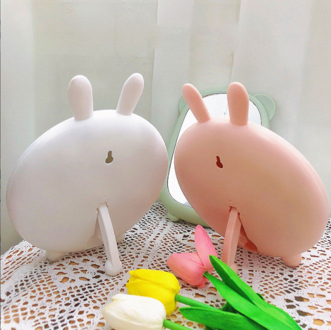 GƯƠNG ĐỂ BÀN GẤU MÈO THỎ SIÊU XINH