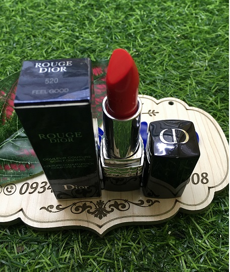 Son Rouge Dior 520 Hồng Đỏ cá tính