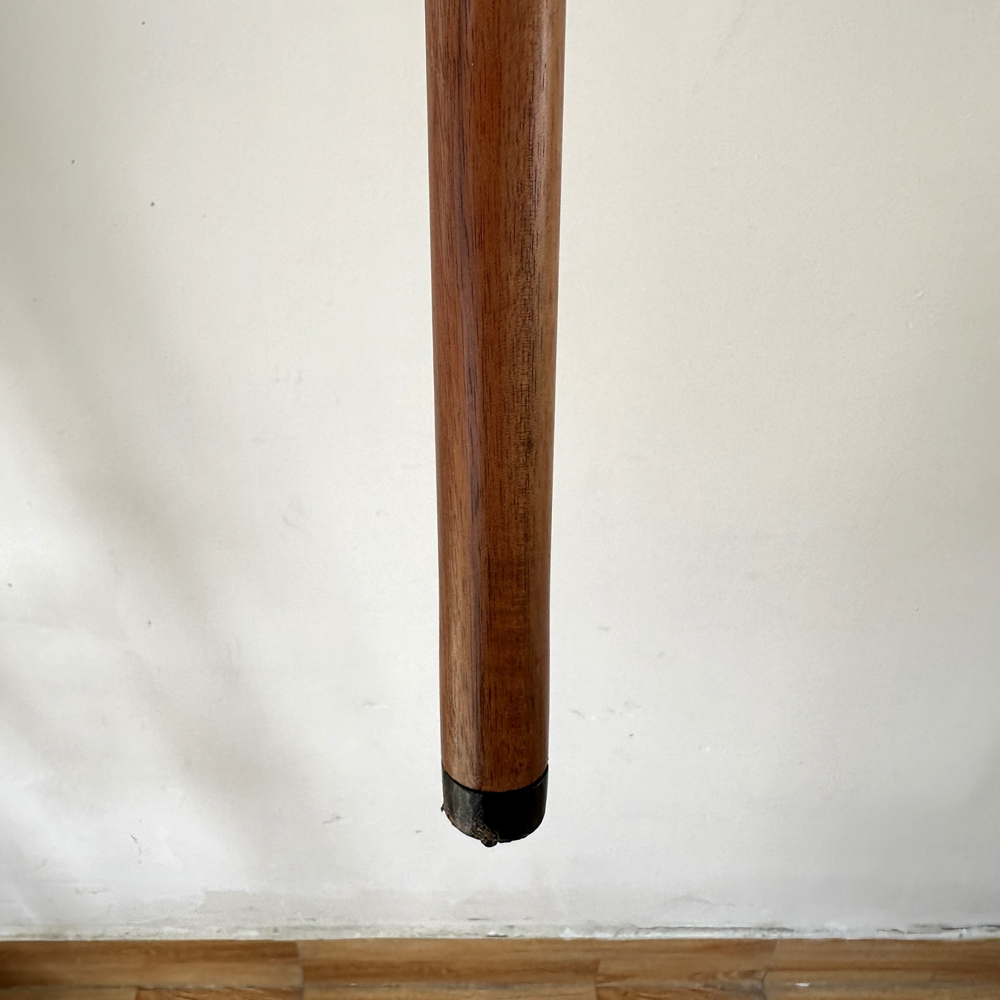 [Type 1] batoong wood stick for elder-wooden walking aid for elder-L handle-solid tree wood