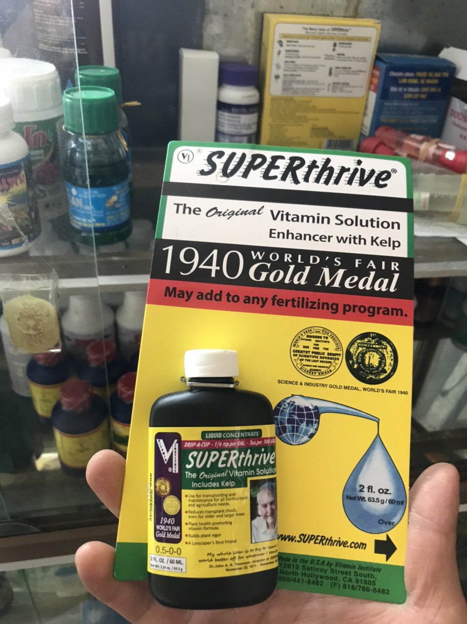 Phân bón kích thích sinh trưởng hoa Lan Superthrive 60ml