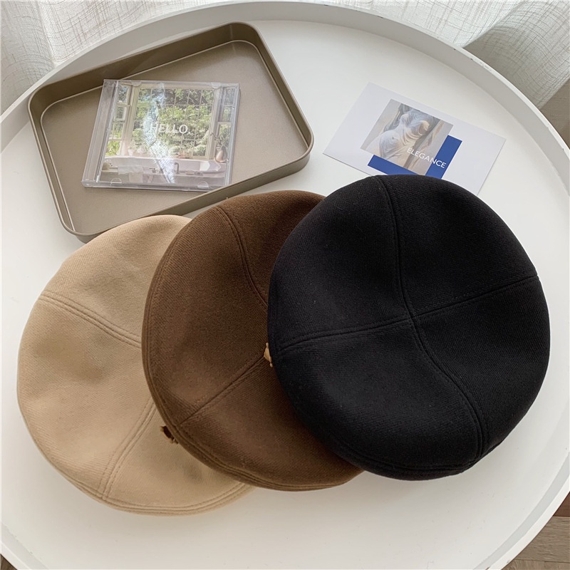 Mũ nồi beret tag gấu siêu xinh