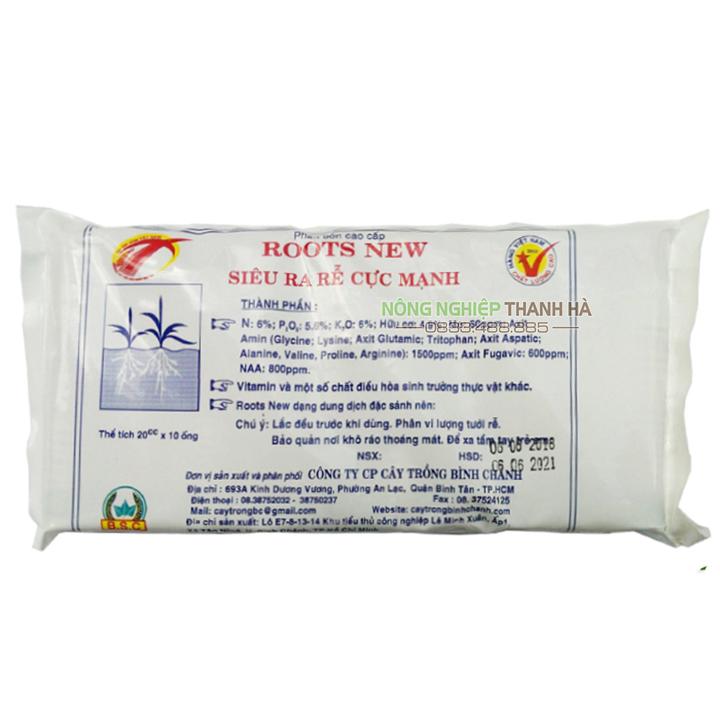 Bộ 5 lọ phát triển mạnh rễ Bimix Super Root New 20ml