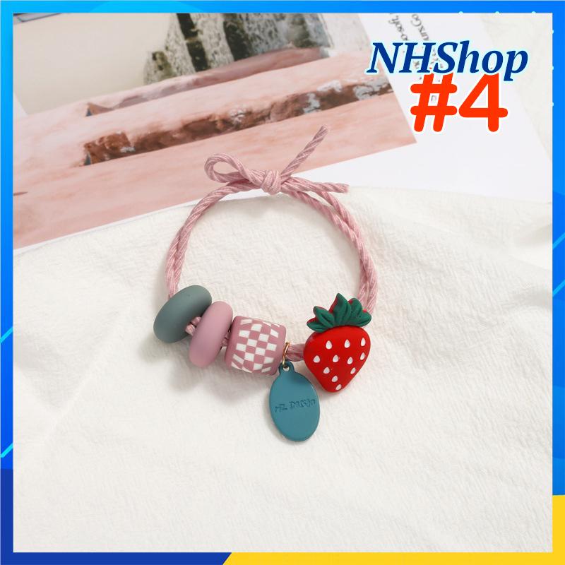 HCM Dây cột tóc nữ Trái cây nhiệt đới DỄ THƯƠNG - NHShop