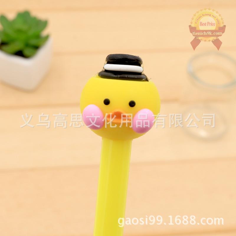 Combo 3 Bút gel nước vịt vàng dễ thương – bút cute