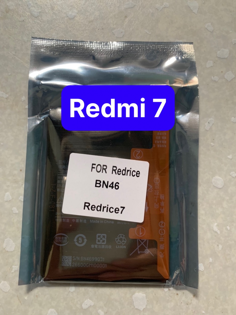 pin xiaomi BN46 / Redmi 7 / Redmi note 8 / pin zin đắt 4000mAh