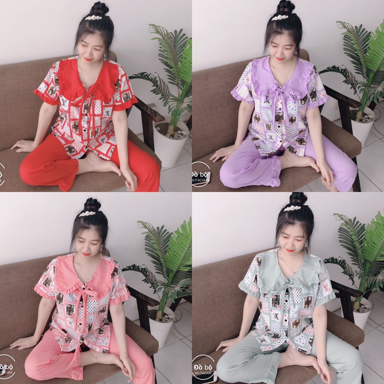 [BÁN SỈ 10 BỘ] ĐỒ BỘ NỮ- SET PIJAMA