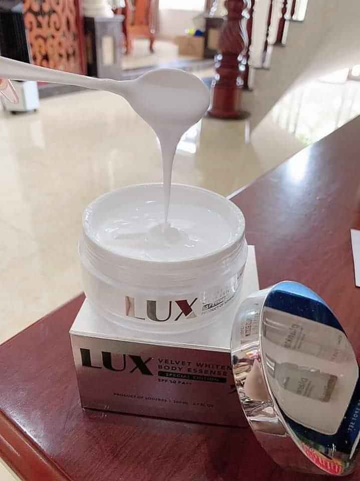 kem body lux trắng da cấp tốc -không lộ vân kem