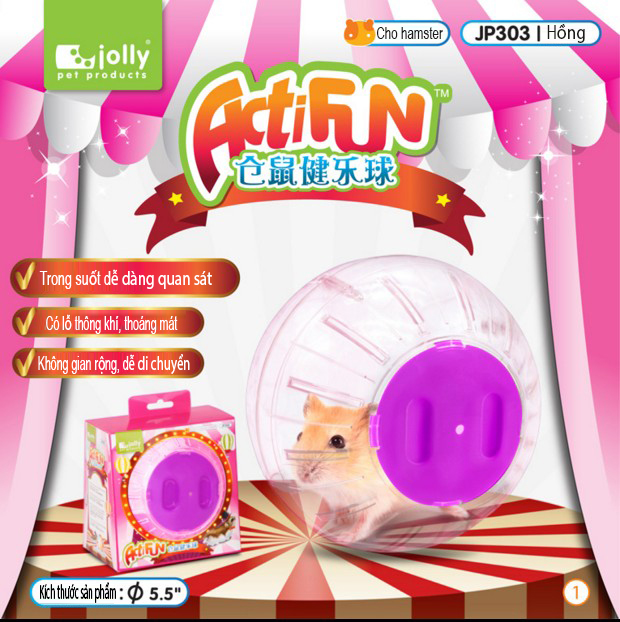 [HCM]Bóng Chạy Cho Hamster