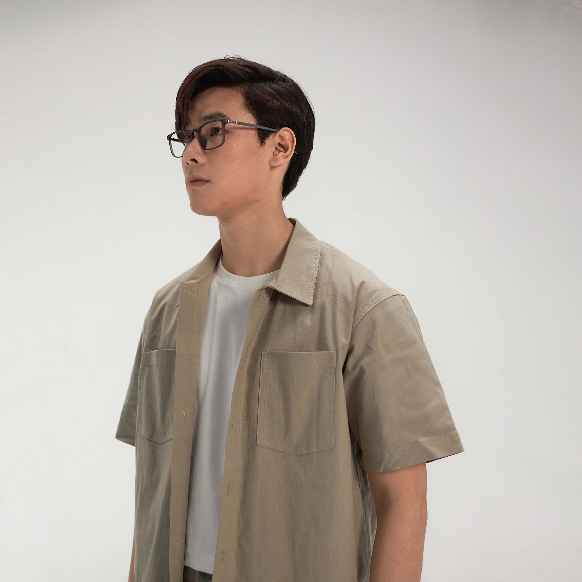 Áo sơ mi ngắn tay LOOK LINEN SHIRT