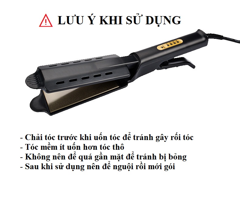 Máy Kẹp Tóc, Ép Tóc RUIDA, Máy Duỗi Tóc, Máy Là Tóc, Máy Uốn Tóc, Máy Làm Tóc Đa Năng , Tạo Kiểu Tóc 4 Mức Chỉnh Nhiệt, Máy Là Tóc Thẳng - Máy Duỗi Tóc Thẳng Chính Hãng  RUIDA