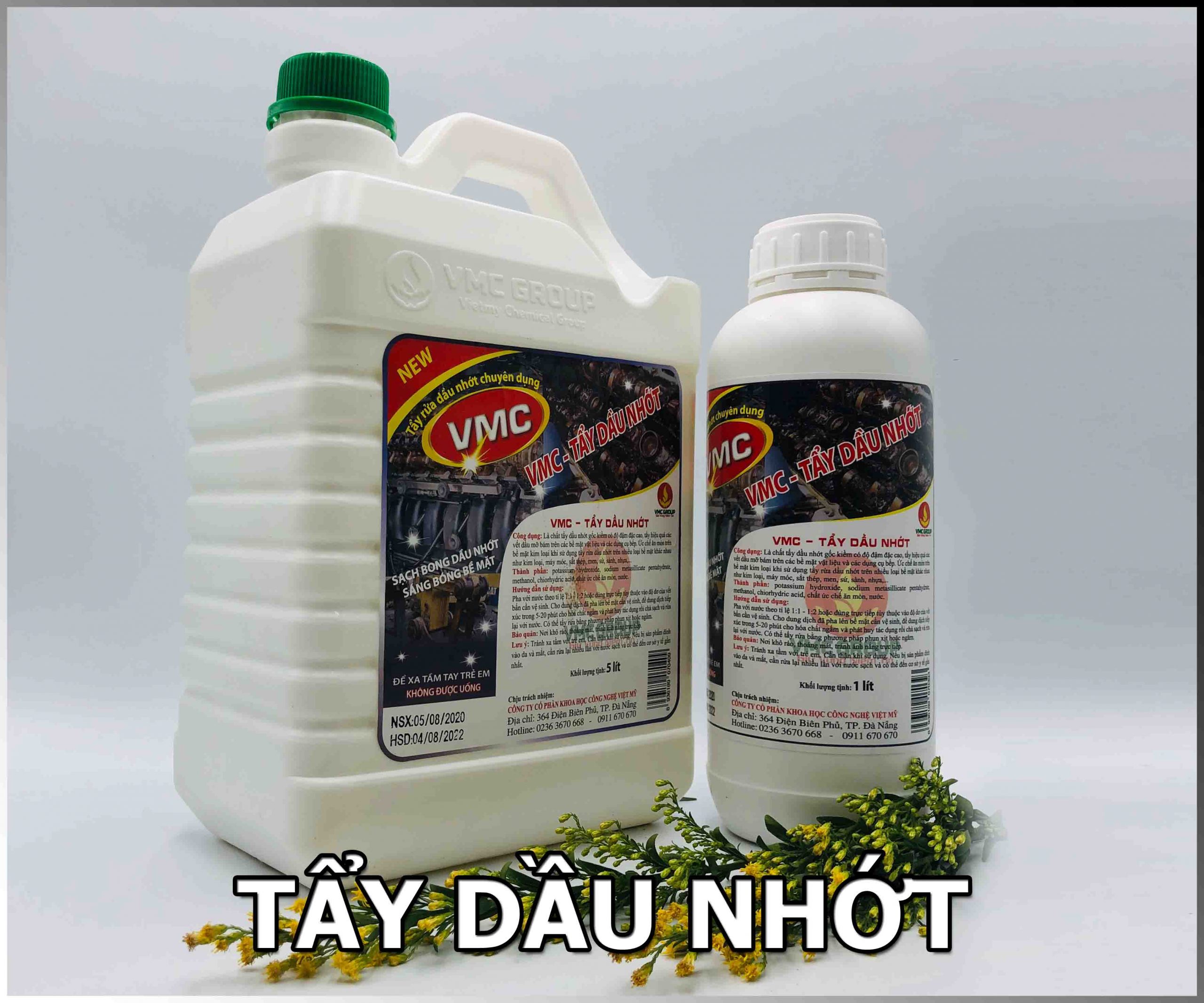 Chất siêu tẩy dầu nhớt vmc can 5L