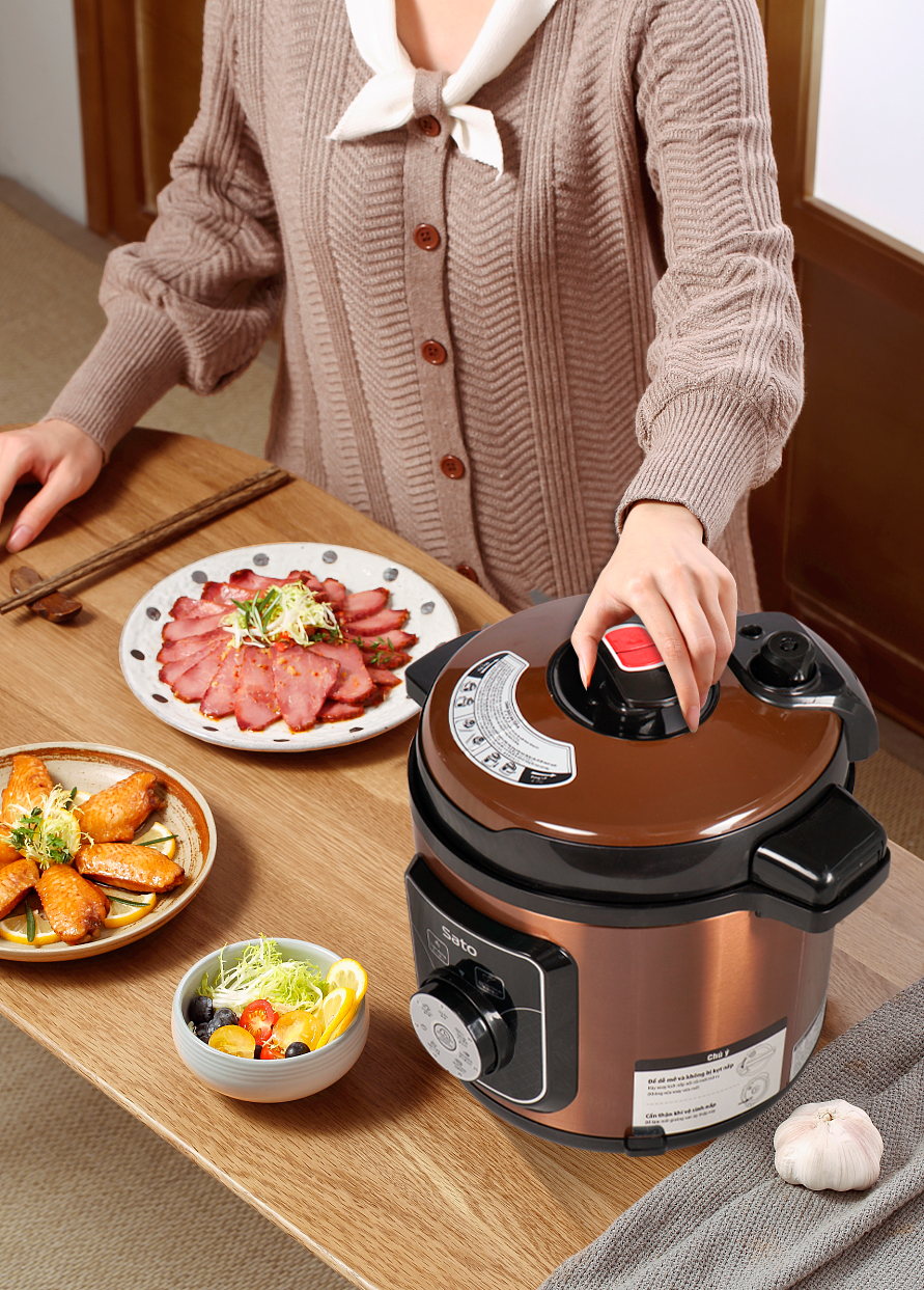 Nồi áp suất đa năng 6L Sato 6AS039