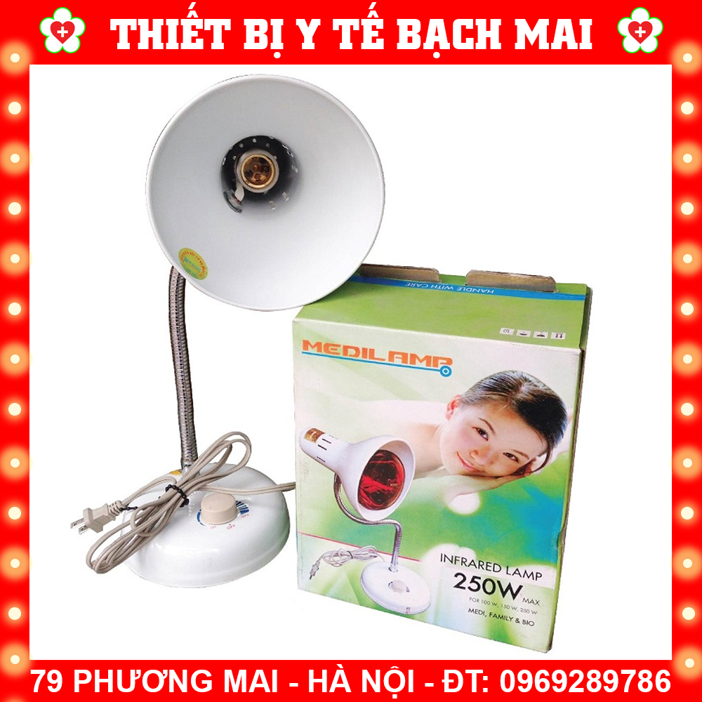 Đèn hồng ngoại trị đau nhức , sưởi ấm, trị tắc tia sữa, massage - đèn hồng ngoại bayoka