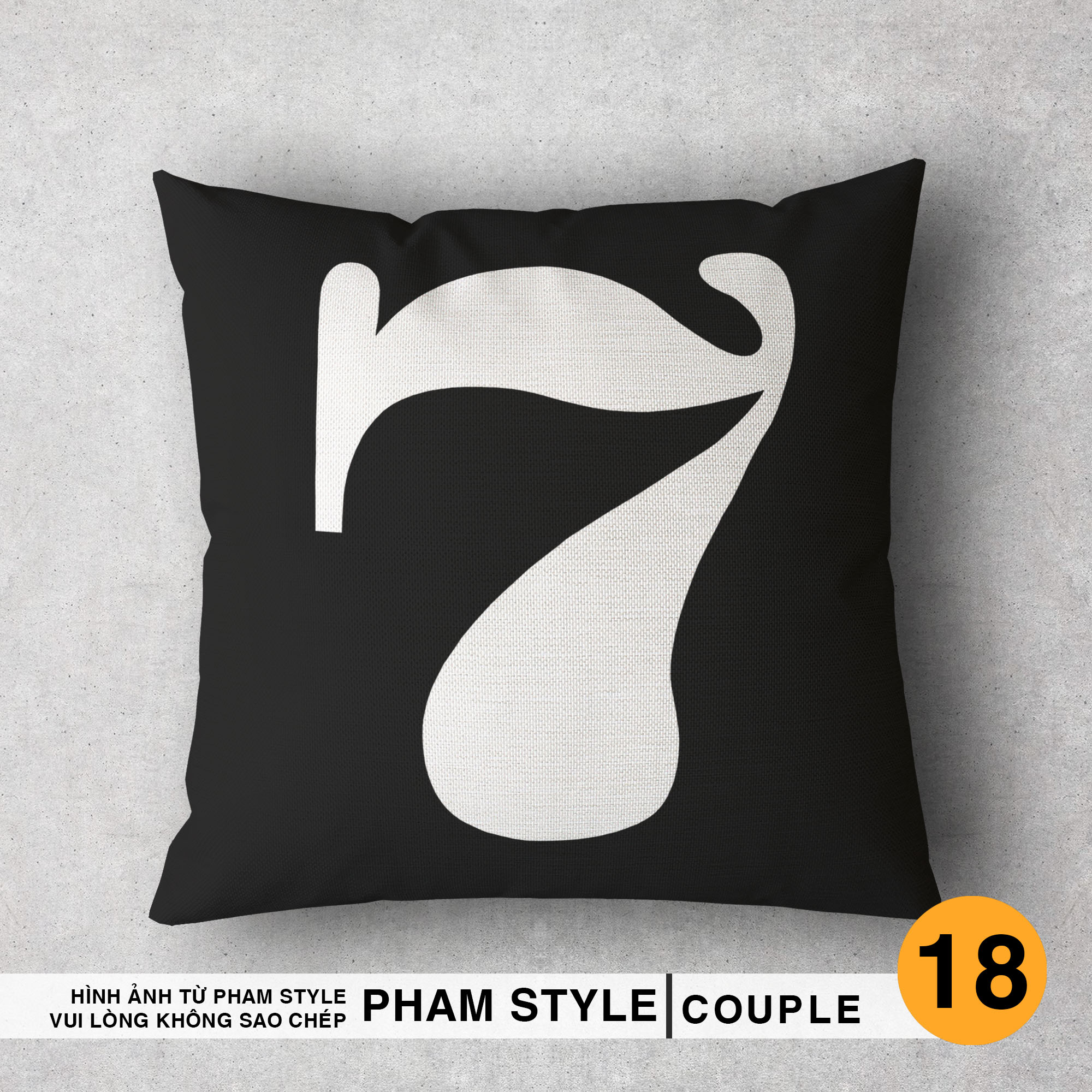 Gối Sofa Gối Trang Trí COUPLE (17-32) (45x45cm)