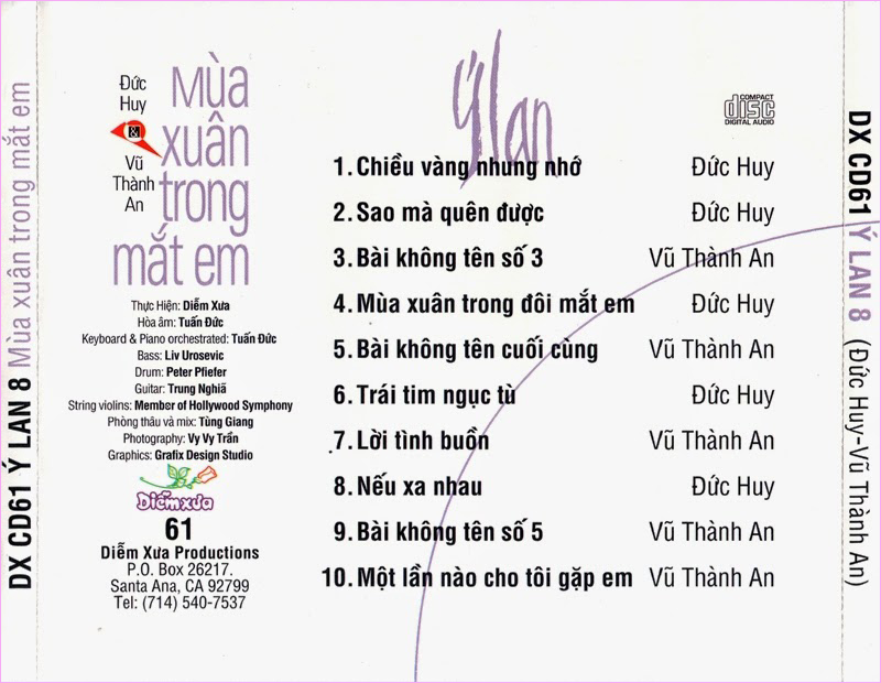 Bộ 8CD Ý Lan