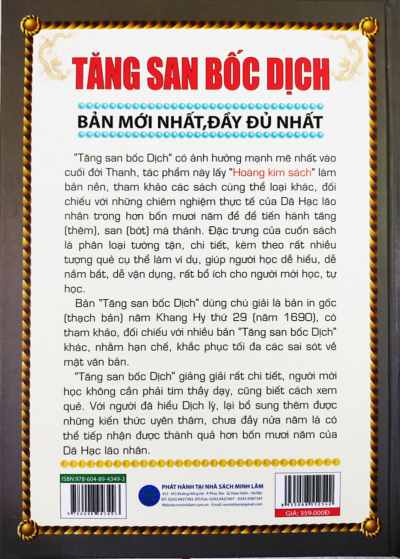 Sách - Tăng San Bốc Dịch (Bản Mới Nhất Đầy Đủ Nhất)