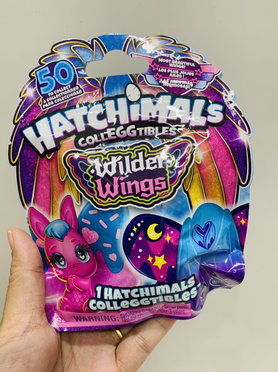 Trứng Hatchimals Colleggtibles Wilder Wings - Túi Hachimals Mùa 9 Có Cánh