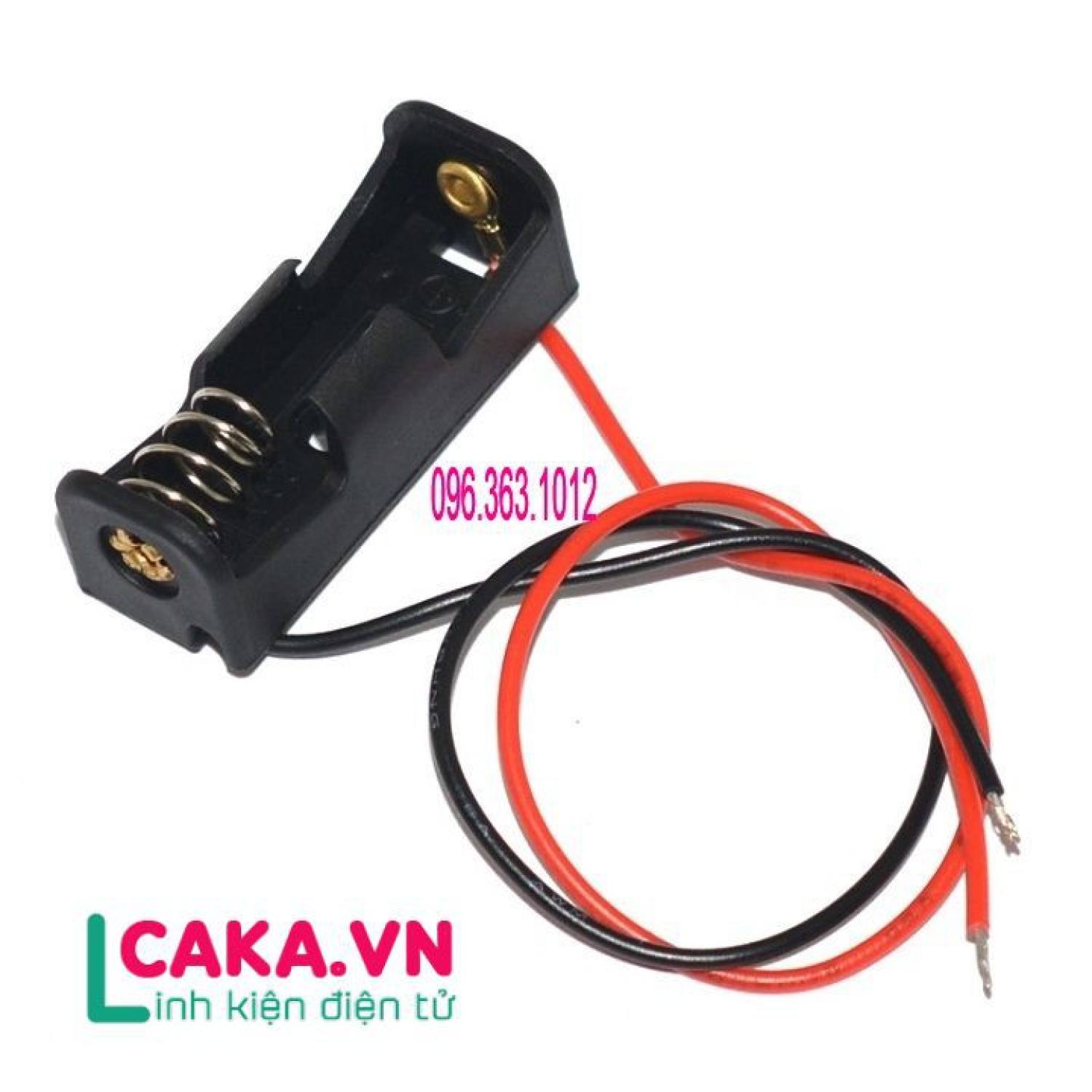 Đế pin 12V PIN 23A 27A có dây