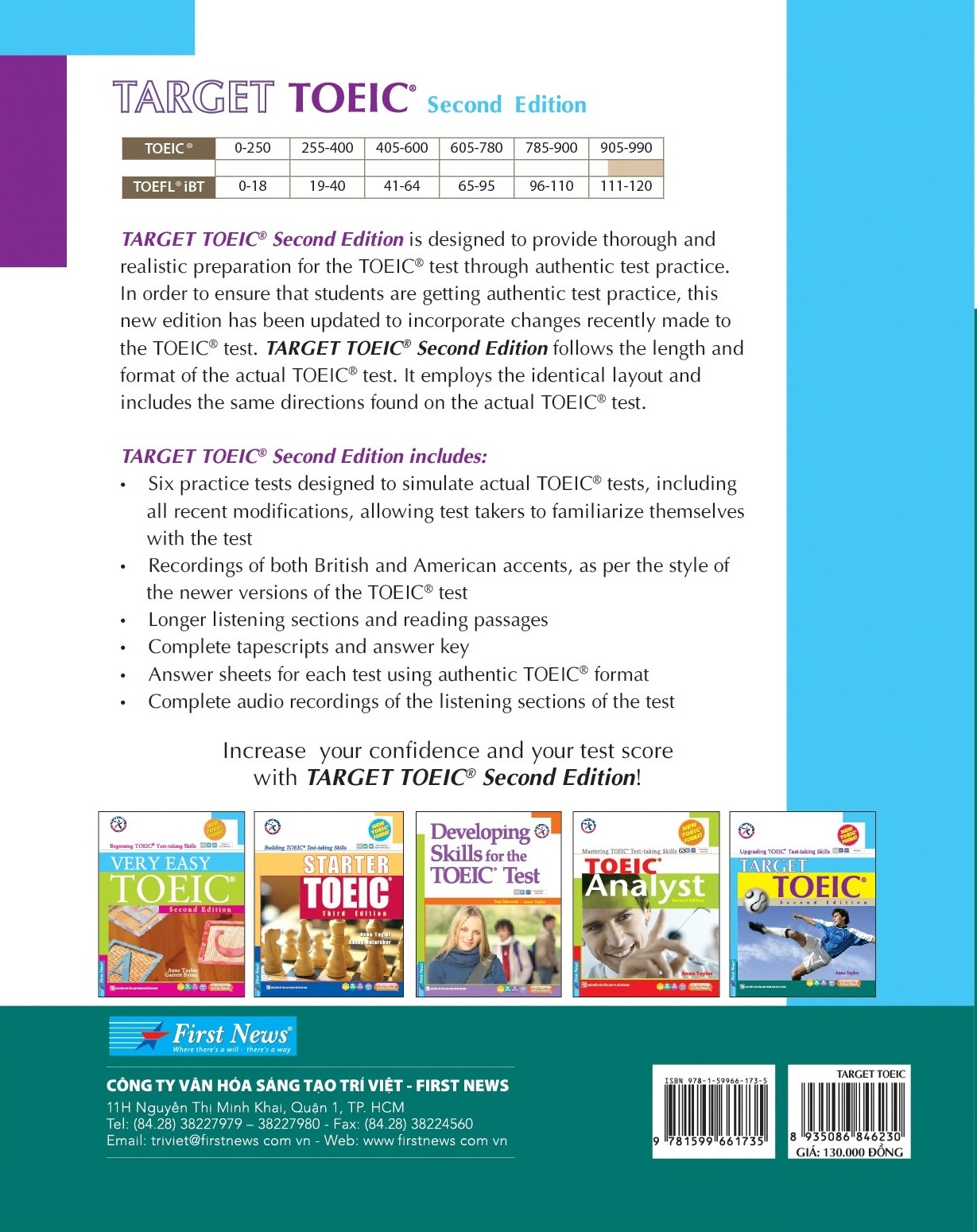 Sách Fahasa - Target Toeic (Second Edition)