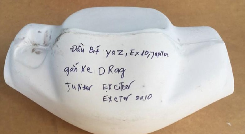 Đầu bít gắn xe drag sản phẩm như hình