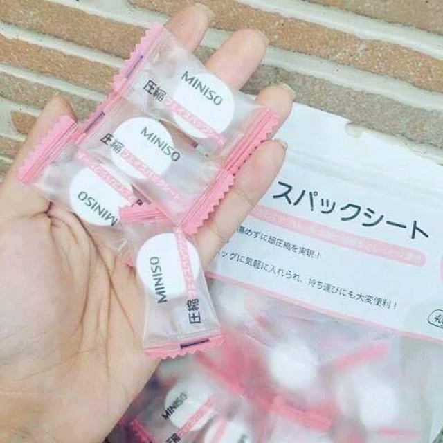 Mặt nạ nén Miniso Mask Nhật Bản