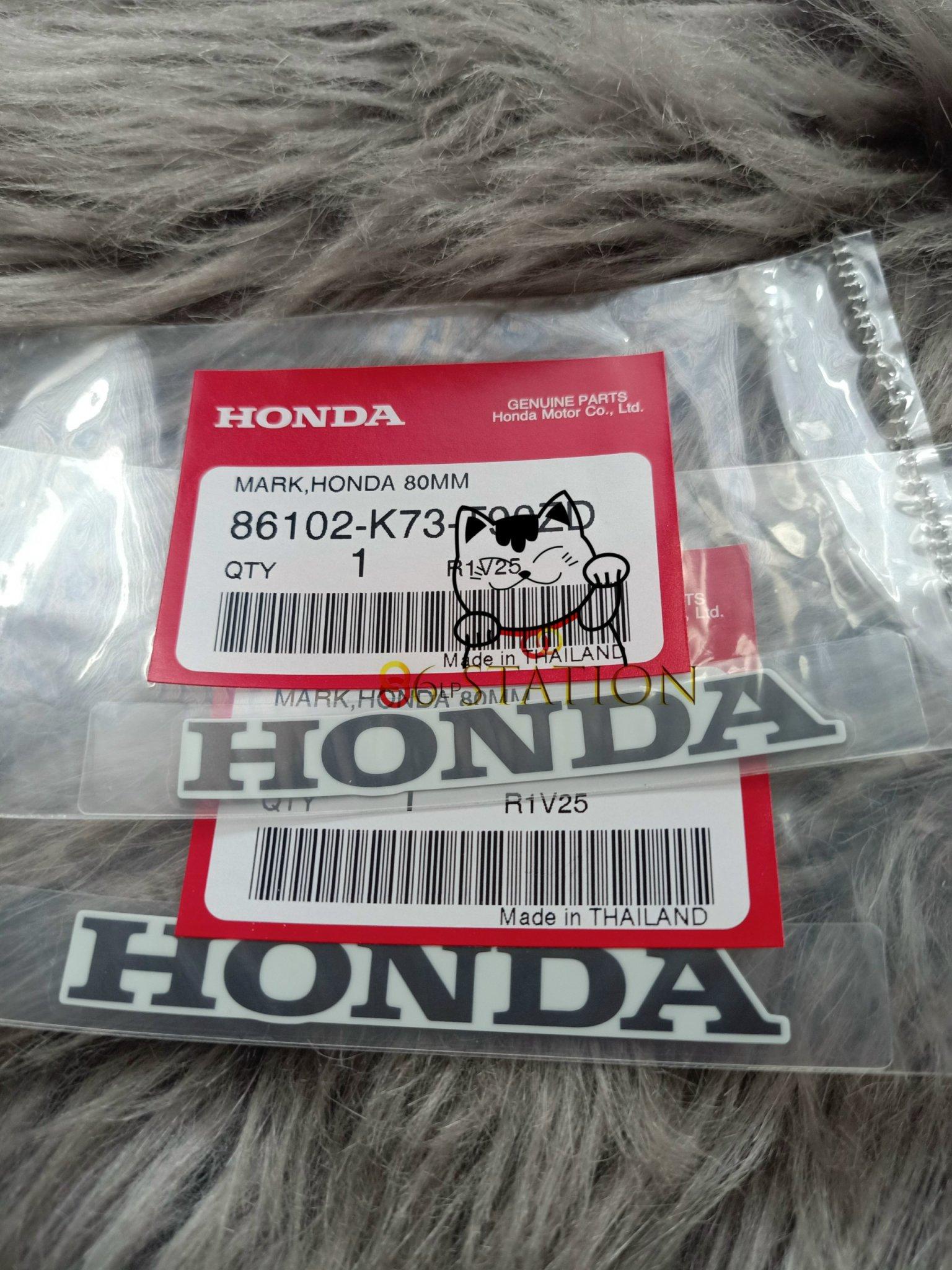 tem honda dán bửng wave 125i màu trắng