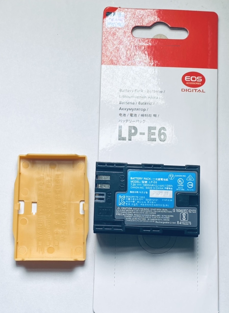 Pin thay thế pin máy ảnh LP-E6