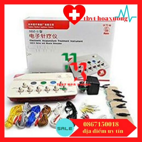 [Hàng Cao Cấp] Máy Điện Châm, Châm Cứu Hoa Đà HWATO SDZ II