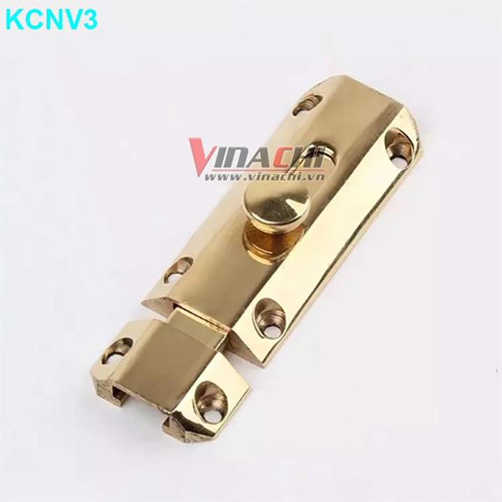Khóa chốt ngang màu vàng