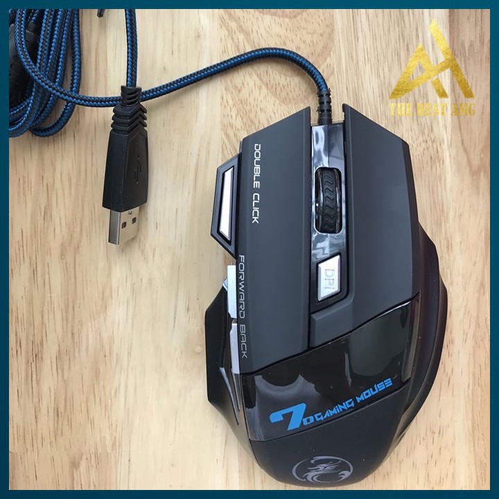Mouse game iMICE X7 dây dù led 7 màu / Chuột Chơi Game
