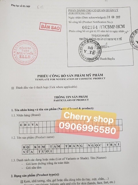 Tắm trắng ốc sên One Today đủ giấy