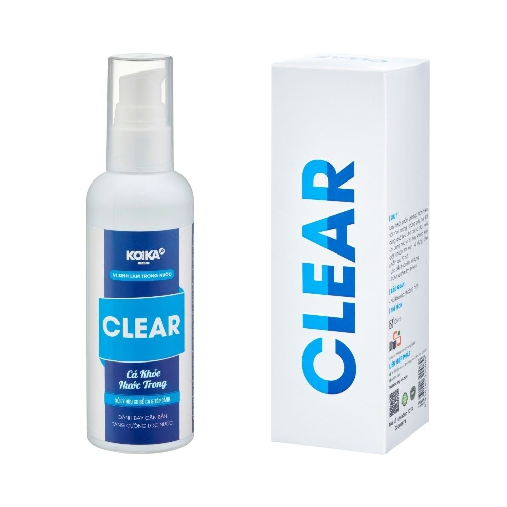 Vi Sinh KOIKA CLEAR Giúp Cá Khỏe, Nước Trong